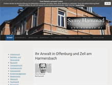 Tablet Screenshot of hammad.de